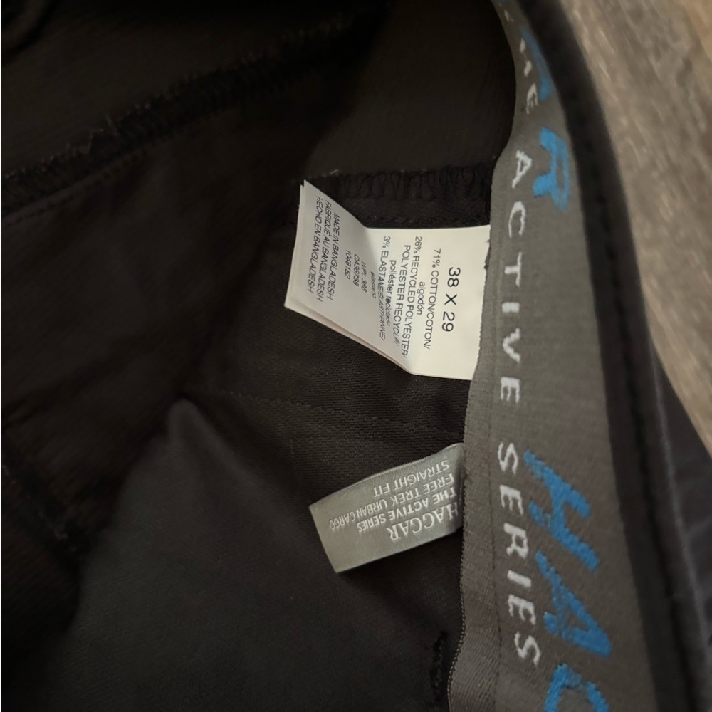 Men's Haggar Active Flex Pants Color- Lead Sz 38x29 NWT - Picture 6 of 9